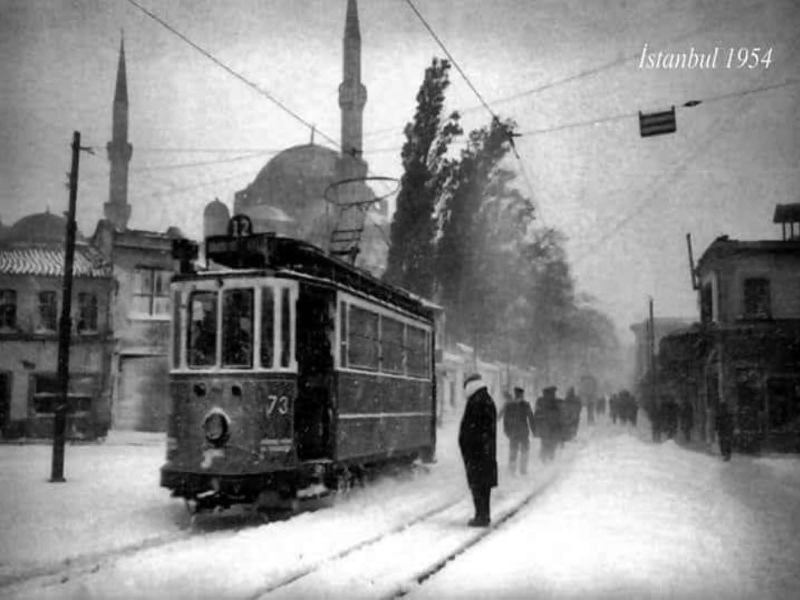 1954 - İstanbul'da yaşanan büyük kış mevsimi 11